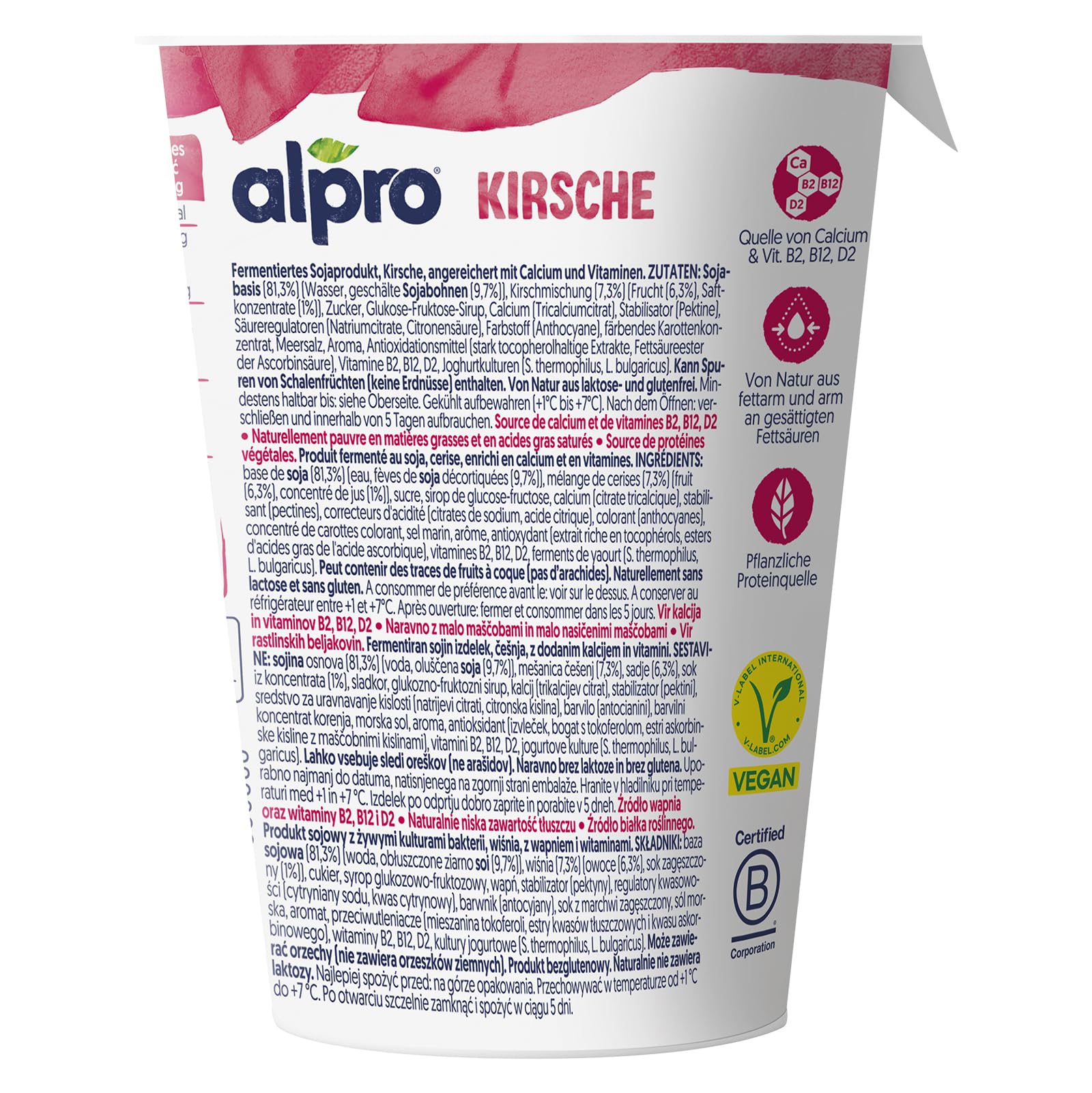 alpro-soja-joghurtalternative-kirsche-vegan-400g-becher image 5
