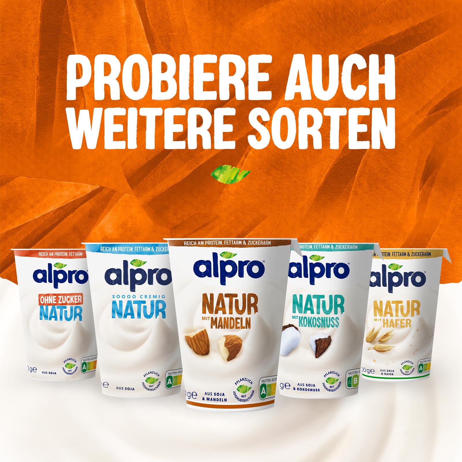 alpro-sojajoghurt-natur-mit-mandeln-vegan-400-g image 6