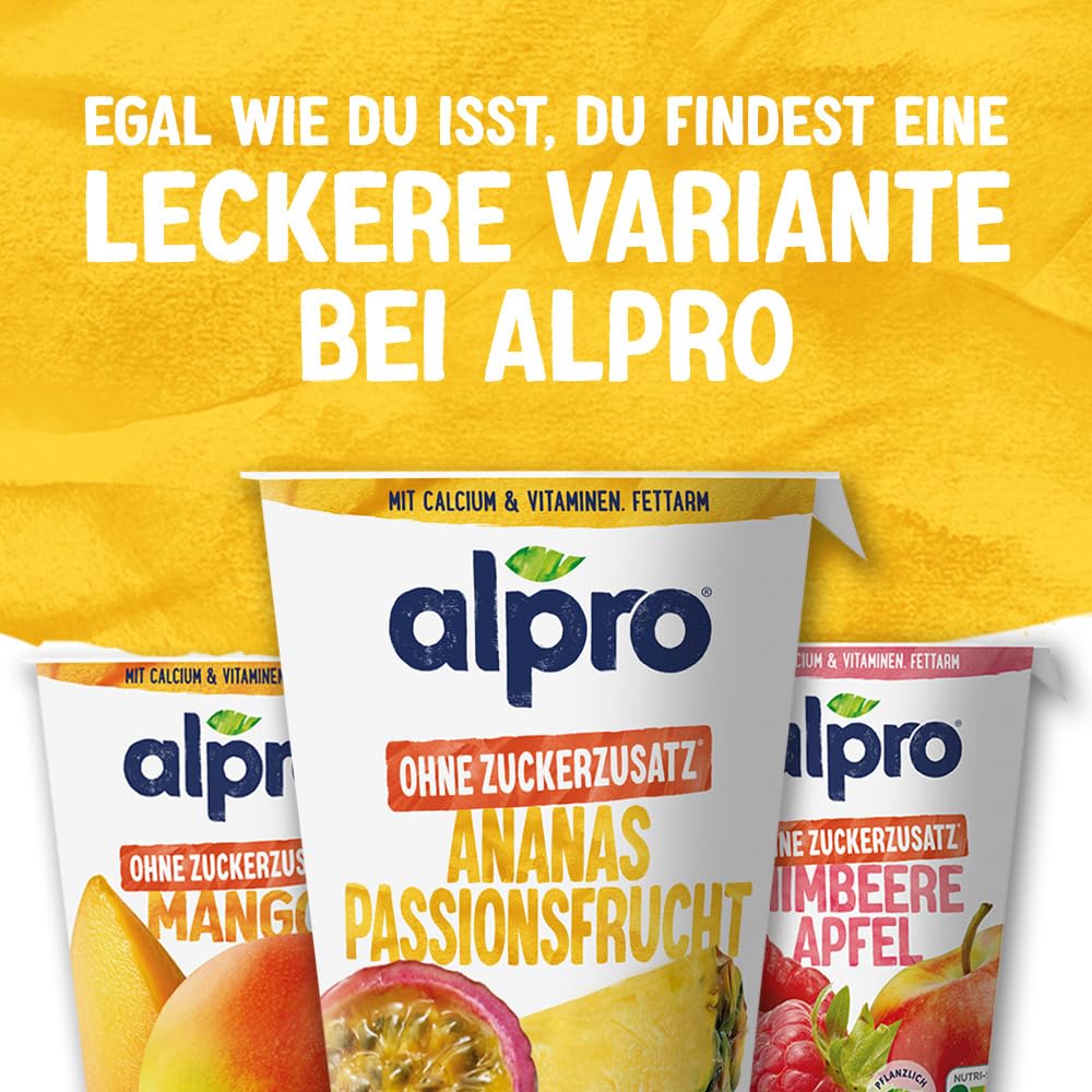 alpro-soja-joghurtalternative-ananas-passionsfrucht-ohne-zucker-400g image 7