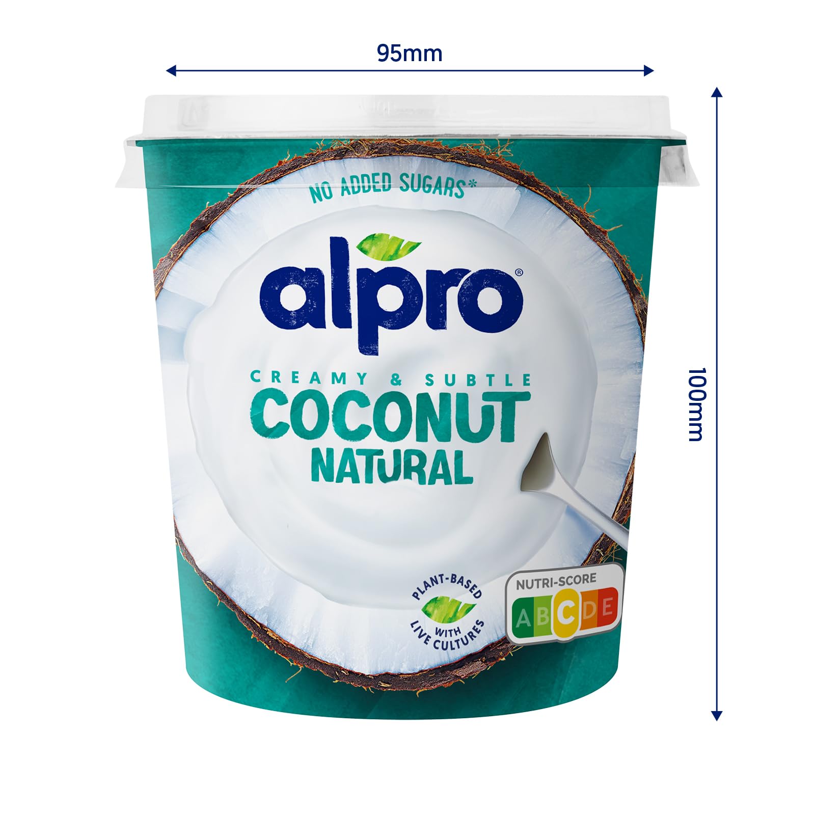alpro-kokos-natur-joghurtalternative-350g-vegan image 4