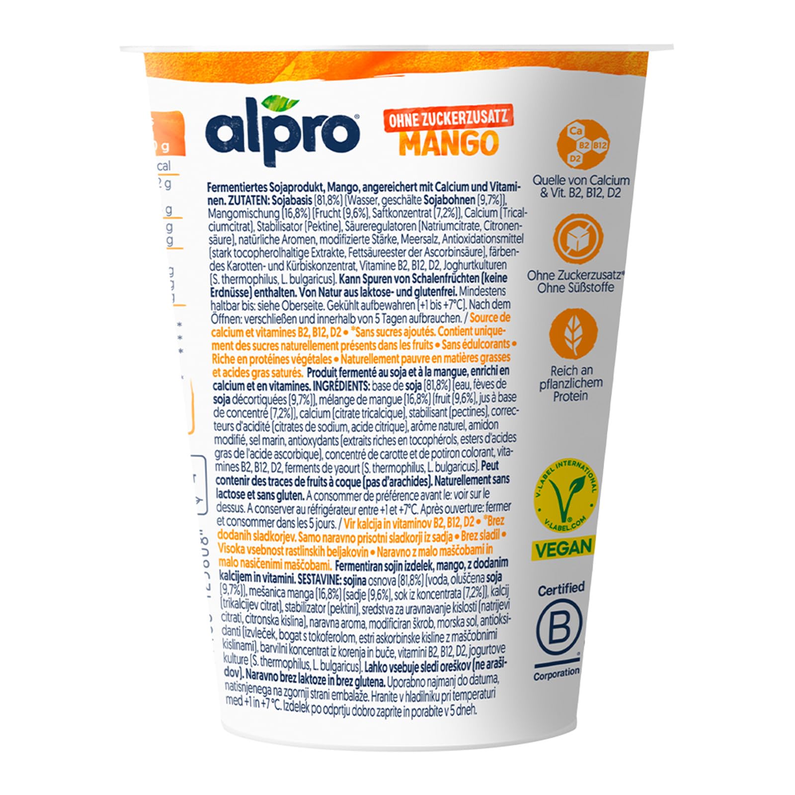alpro-soja-joghurtalternative-mango-ohne-zucker-400g image 4