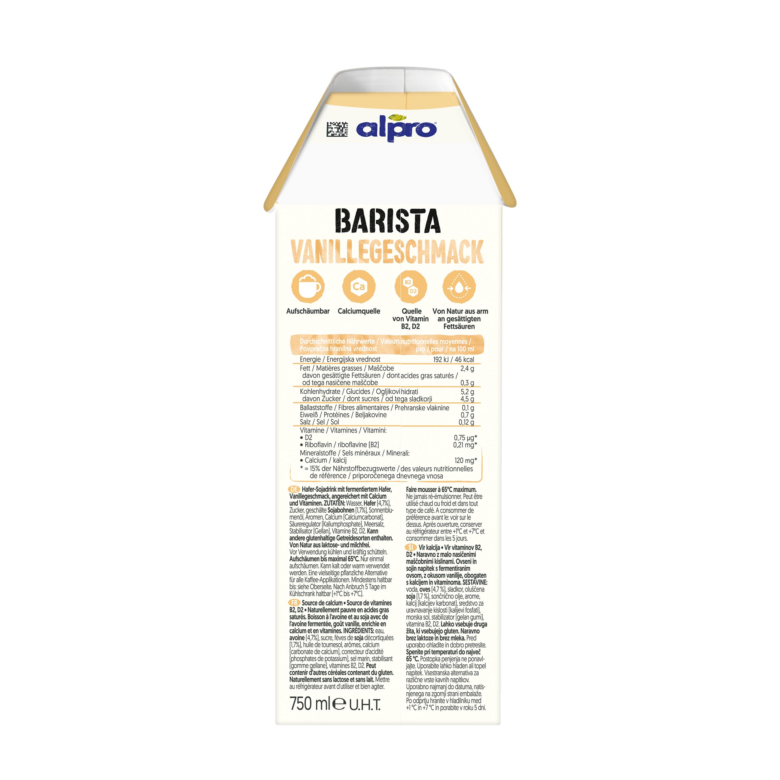 alpro-barista-vanille-hafer-soja-drink-8x750ml-vegan image 4