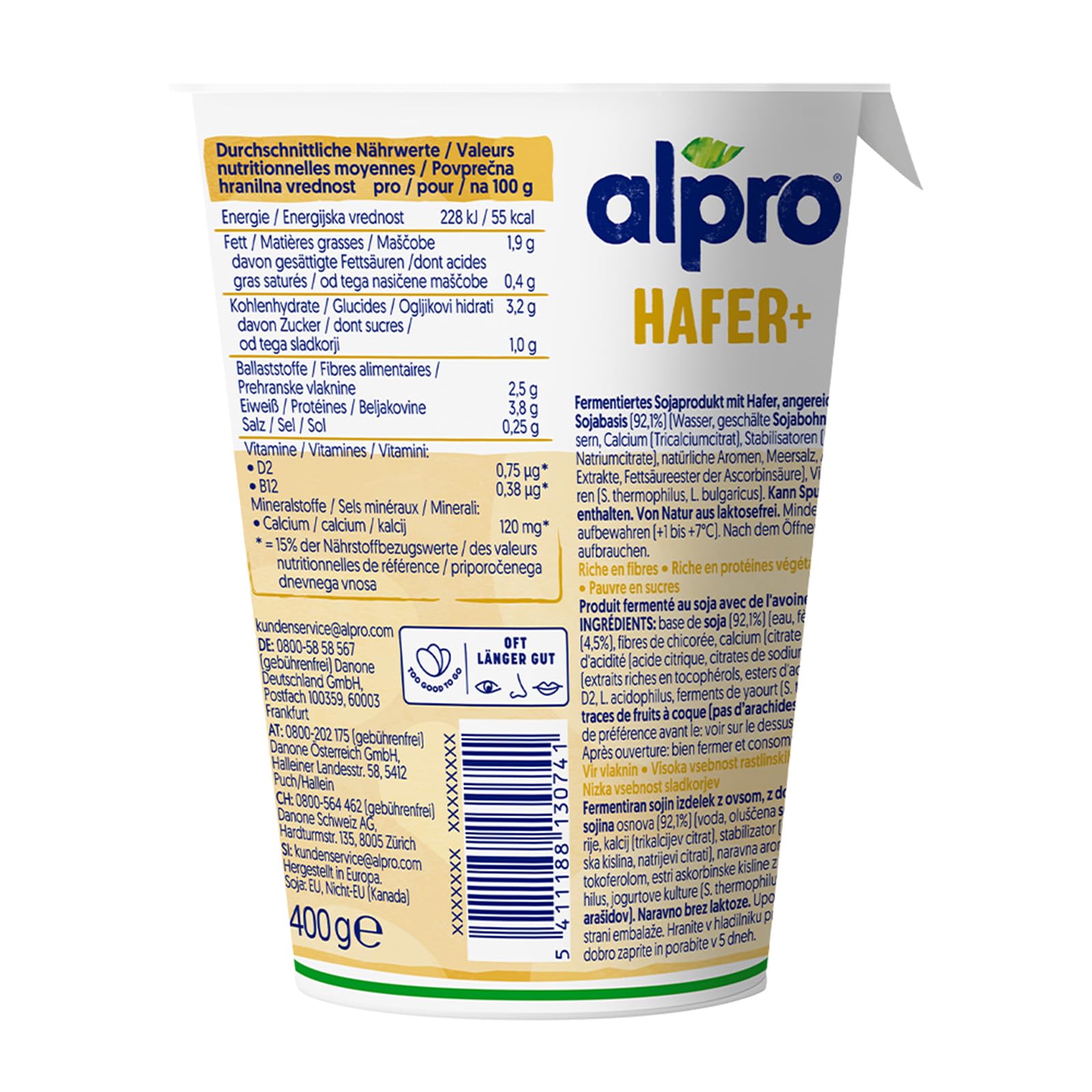 alpro-hafer-natur-sojajoghurt-400g-vegan-ballaststoffreich image 3