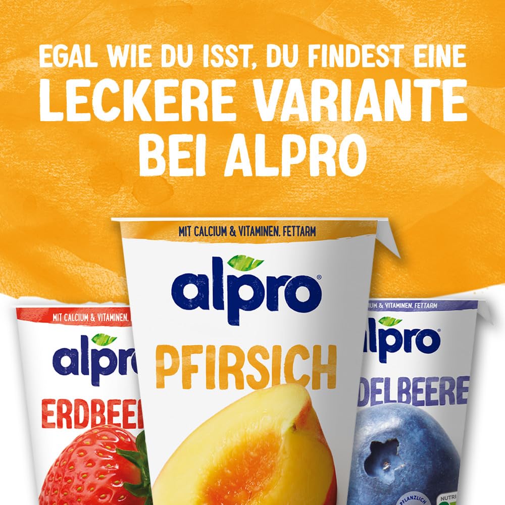 alpro-soja-joghurtalternative-pfirsich-400-g-vegan-proteinreich image 7