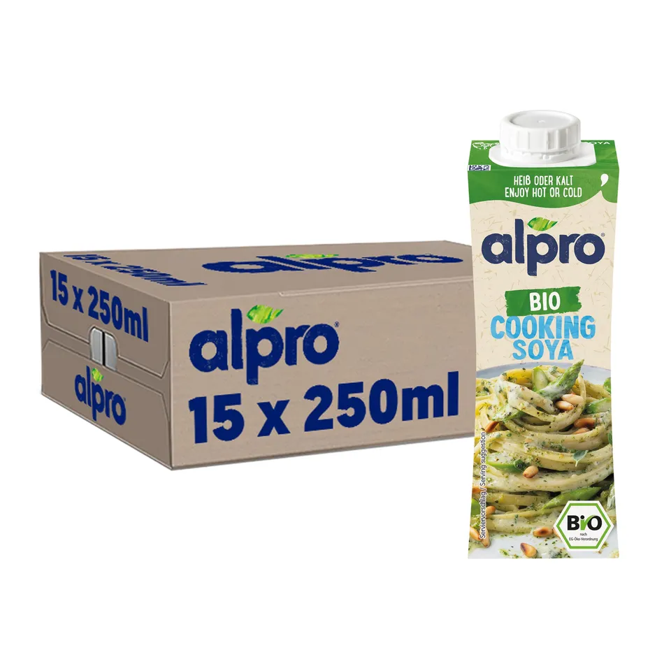 alpro-bio-cooking-soya-kochcreme-15x250ml-vegan-glutenfrei image 1