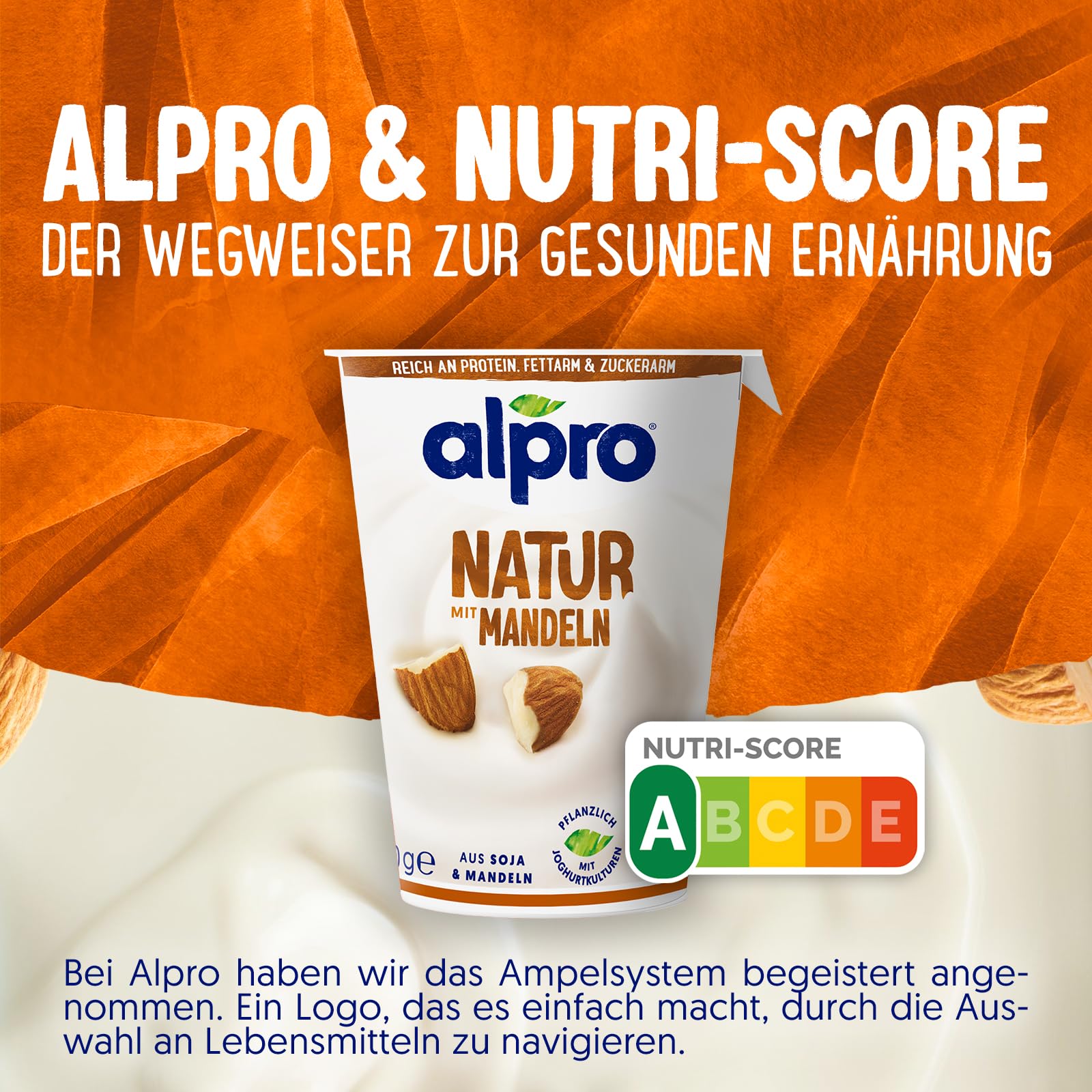 alpro-sojajoghurt-natur-mit-mandeln-vegan-400-g image 5