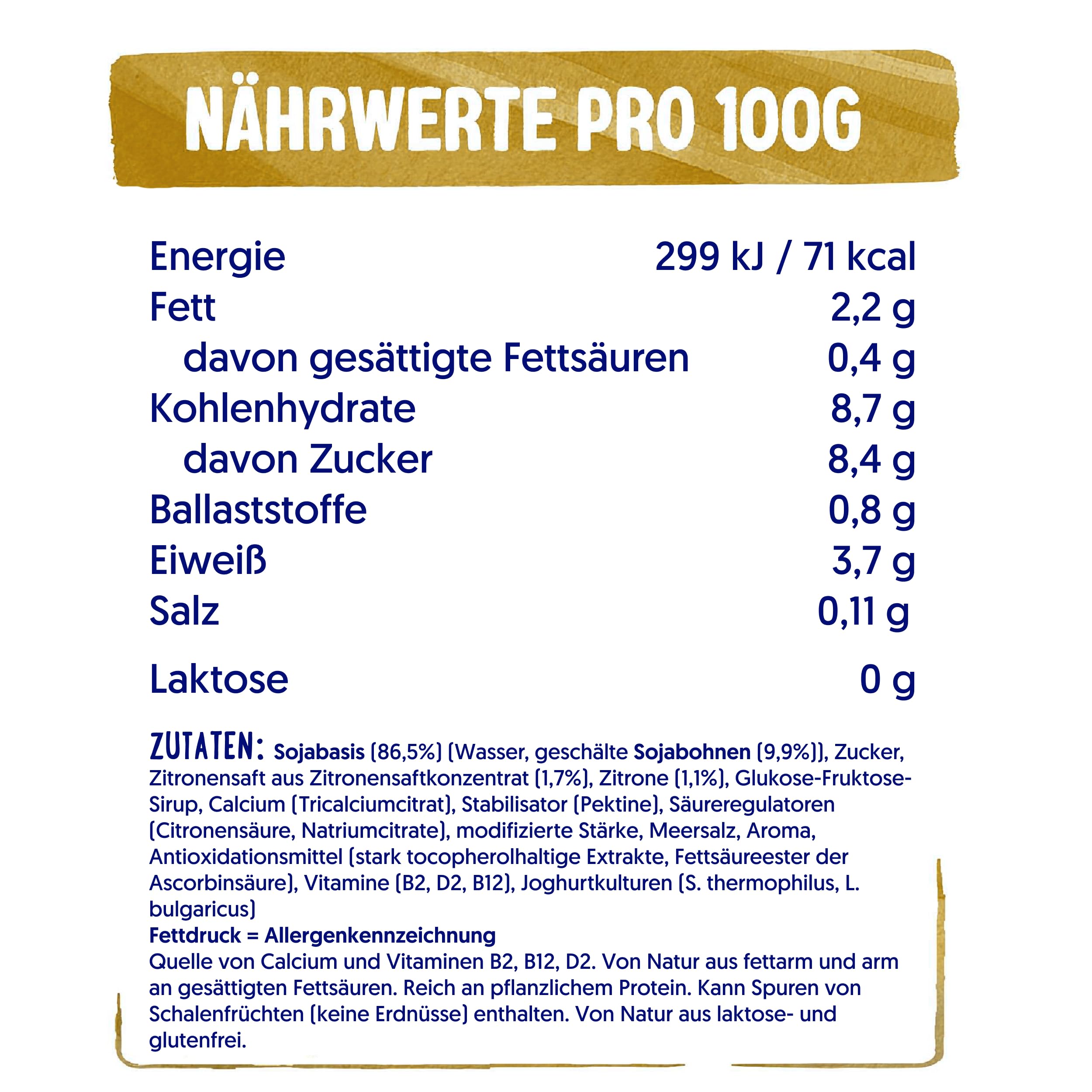 alpro-soja-joghurtalternative-lemon-cheesecake-joghurt-400g-laktosefrei image 2
