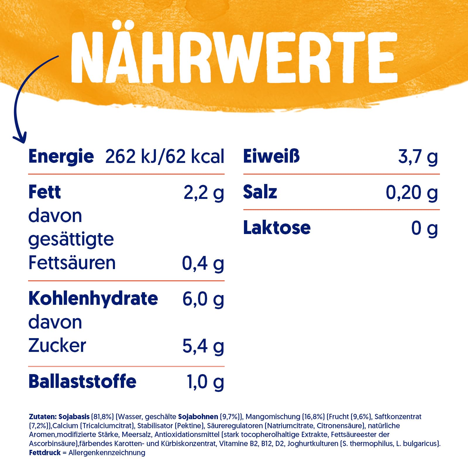 alpro-soja-joghurtalternative-mango-ohne-zucker-400g image 2