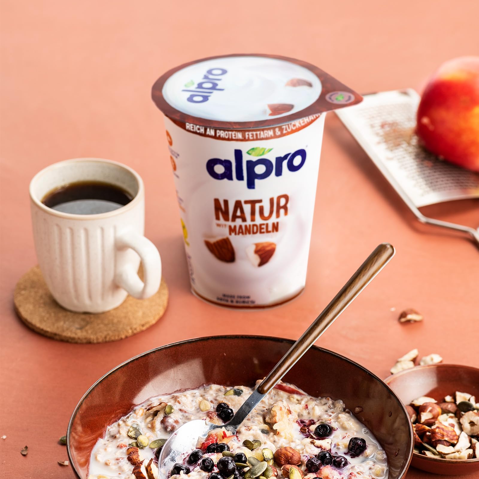 alpro-sojajoghurt-natur-mit-mandeln-vegan-400-g image 7