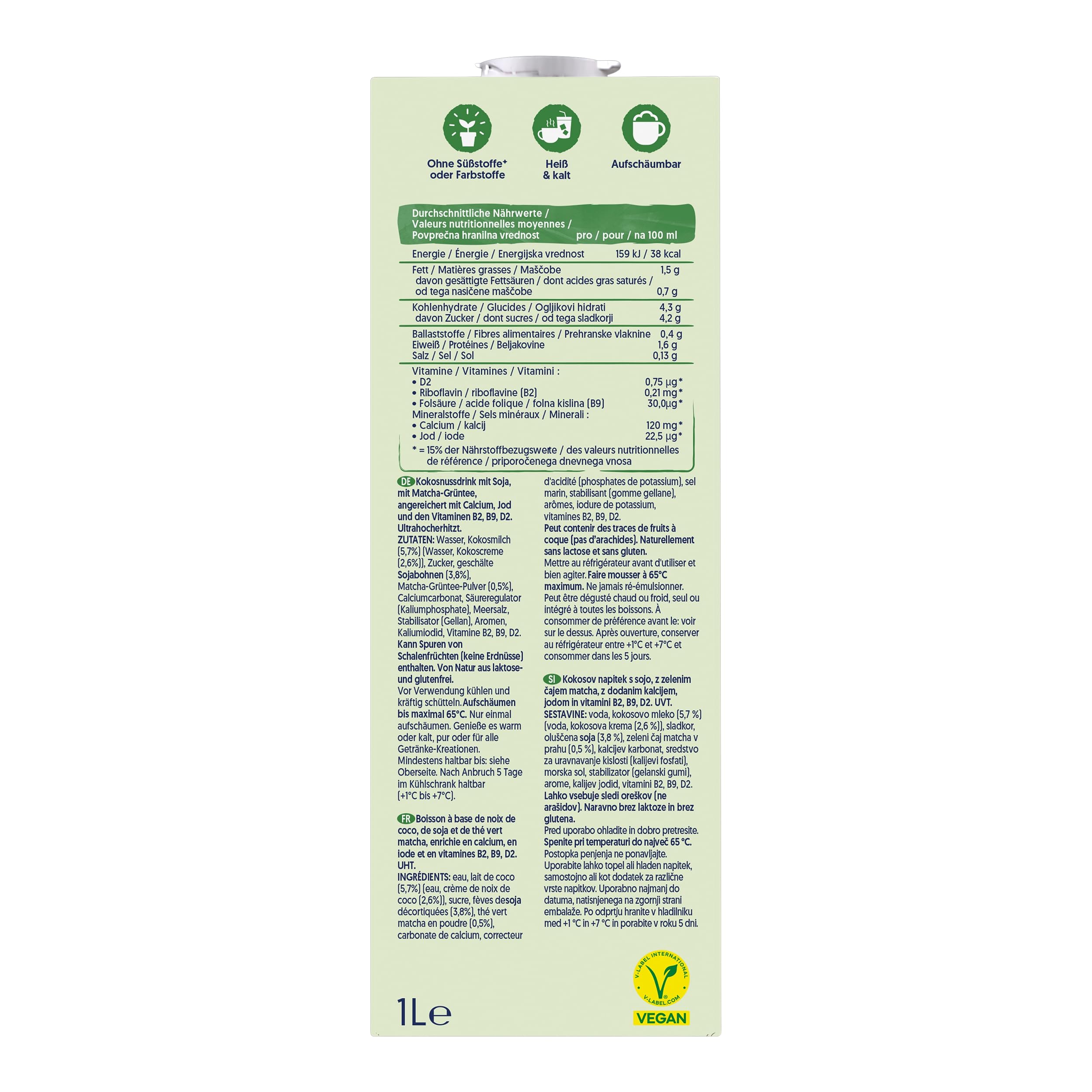 alpro-matcha-kokos-pflanzlicher-drink-8x1l-vegan image 5