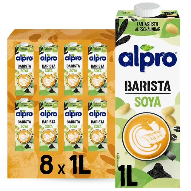 alpro-barista-sojadrink-sch-umbar-8x1l-vegan image 1