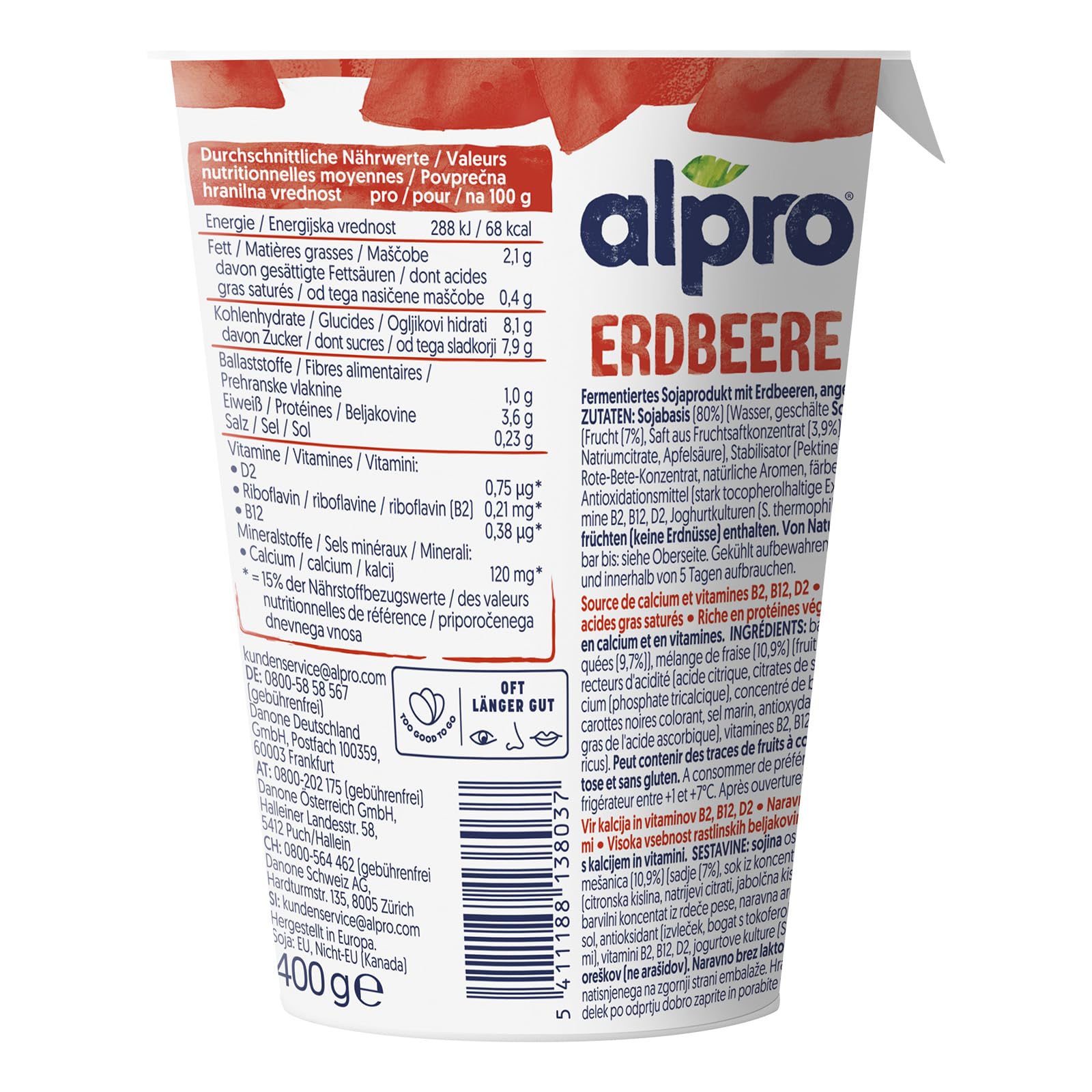 alpro-erdbeere-sojajoghurt-400g-vegan-mit-st-ckchen image 4