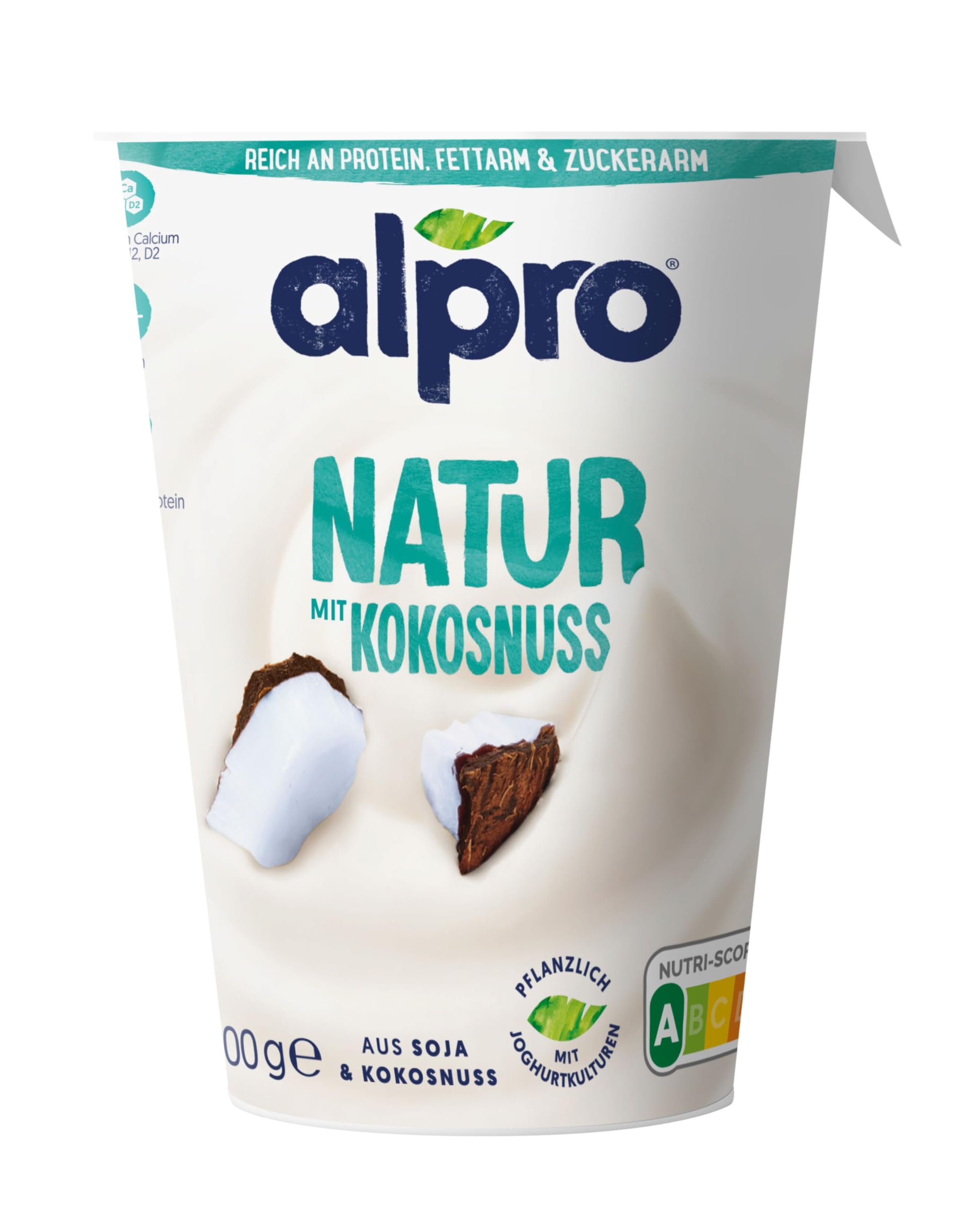 alpro-soja-joghurtalternative-natur-kokosnuss-400g-vegan image 1