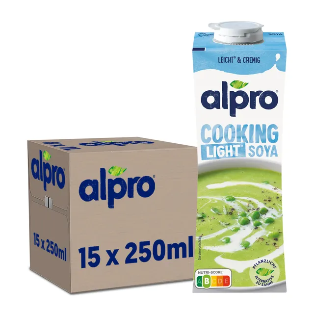 alpro-cooking-light-soja-kochcreme-15x250-ml-vegan-fettarm image 1