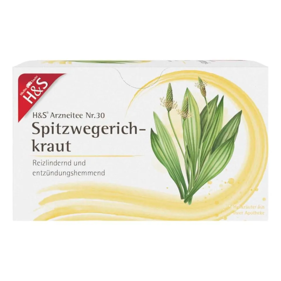 h-s-spitzwegerichkraut-tee-nr-30-20-filterbeutel-reizlindernd image 1