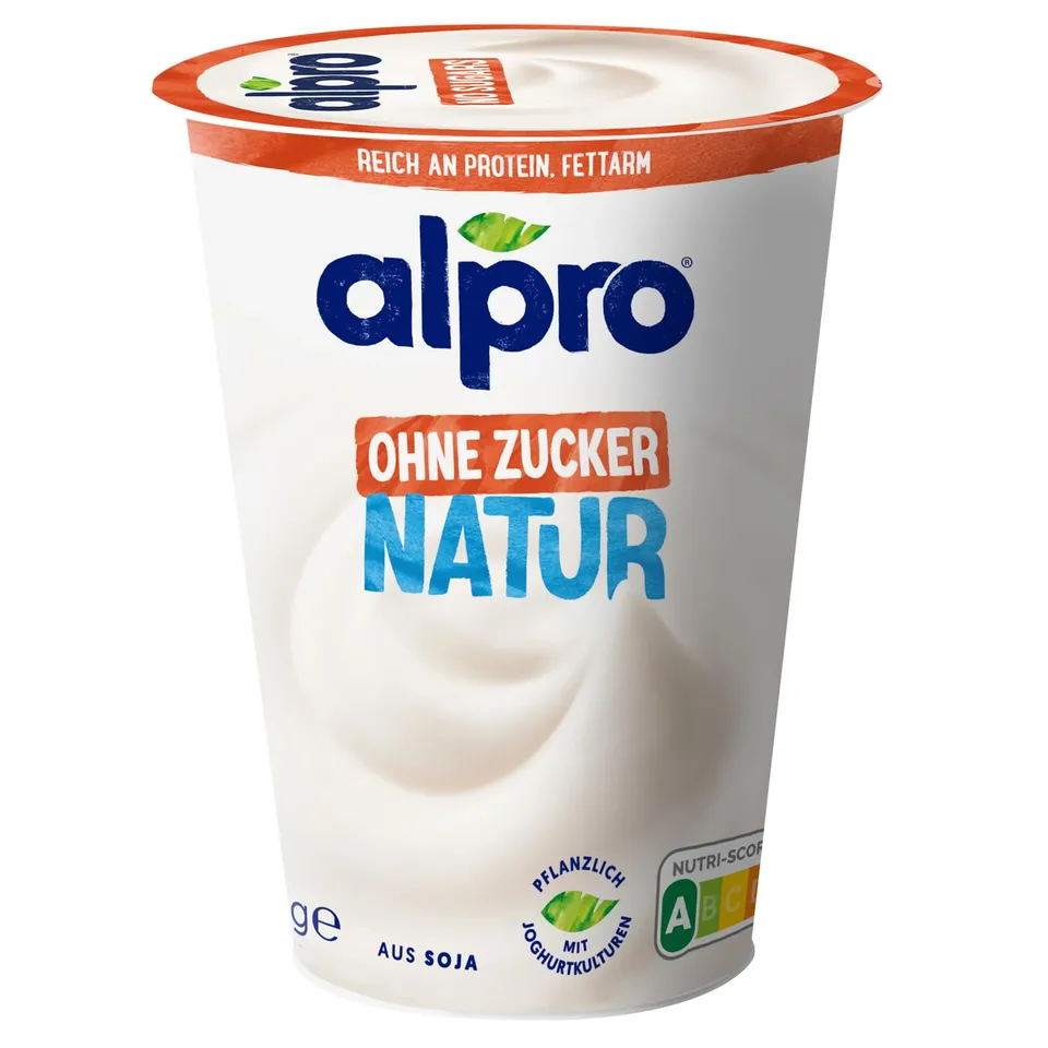 alpro-soya-natur-unges-sst-400g-joghurt-ohne-zucker image 1