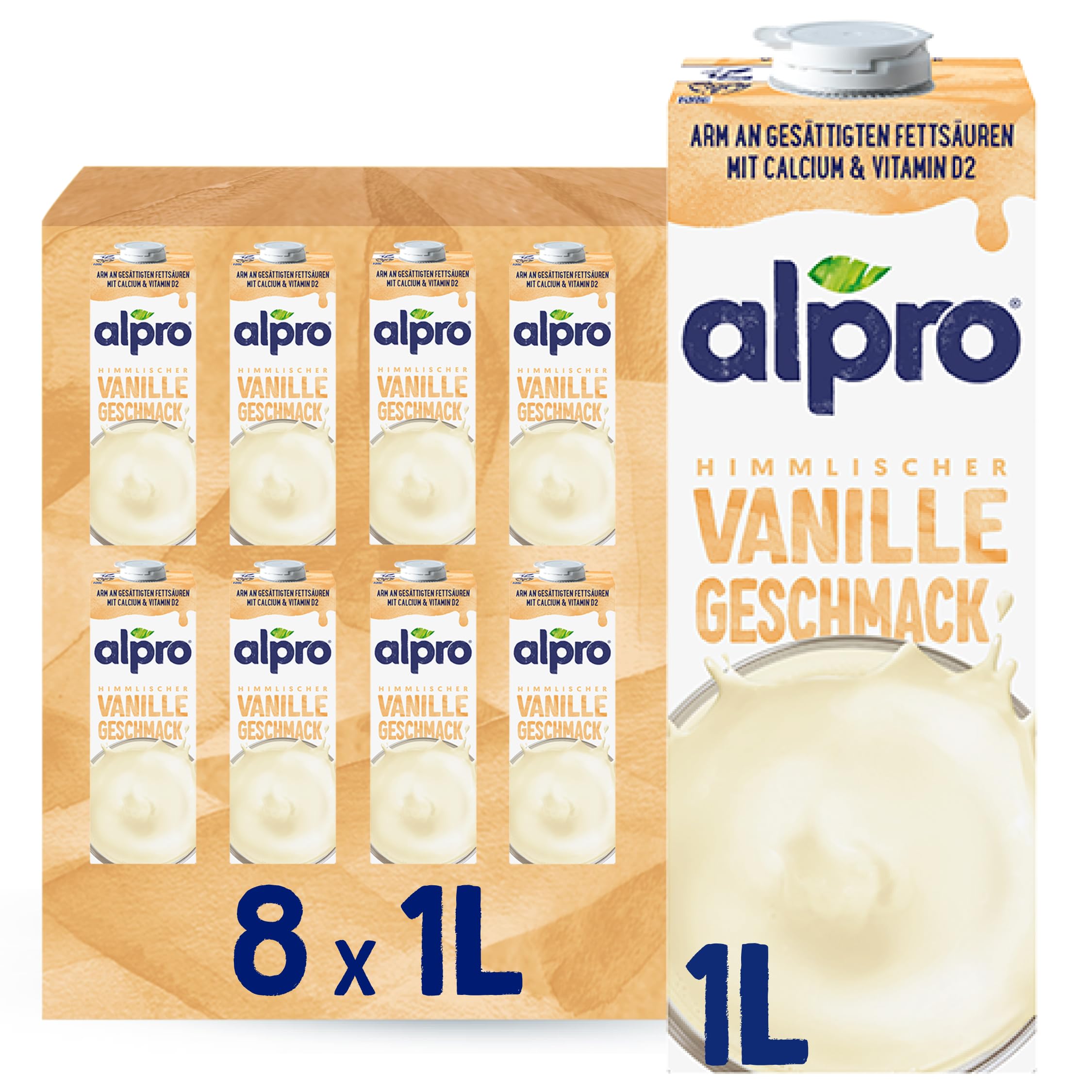 alpro-sojadrink-vanille-veganer-drink-8x1l image 1
