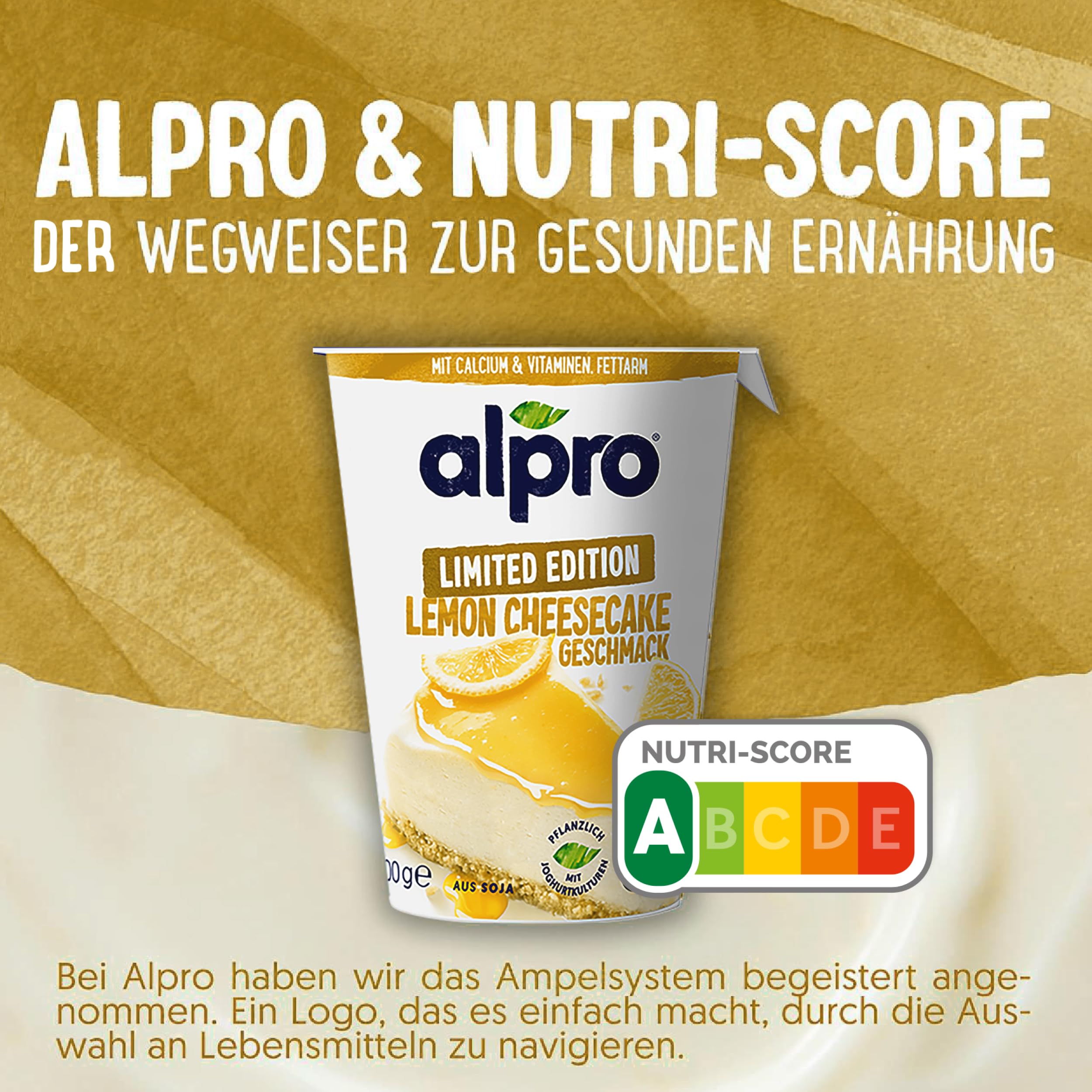 alpro-soja-joghurtalternative-lemon-cheesecake-joghurt-400g-laktosefrei image 6